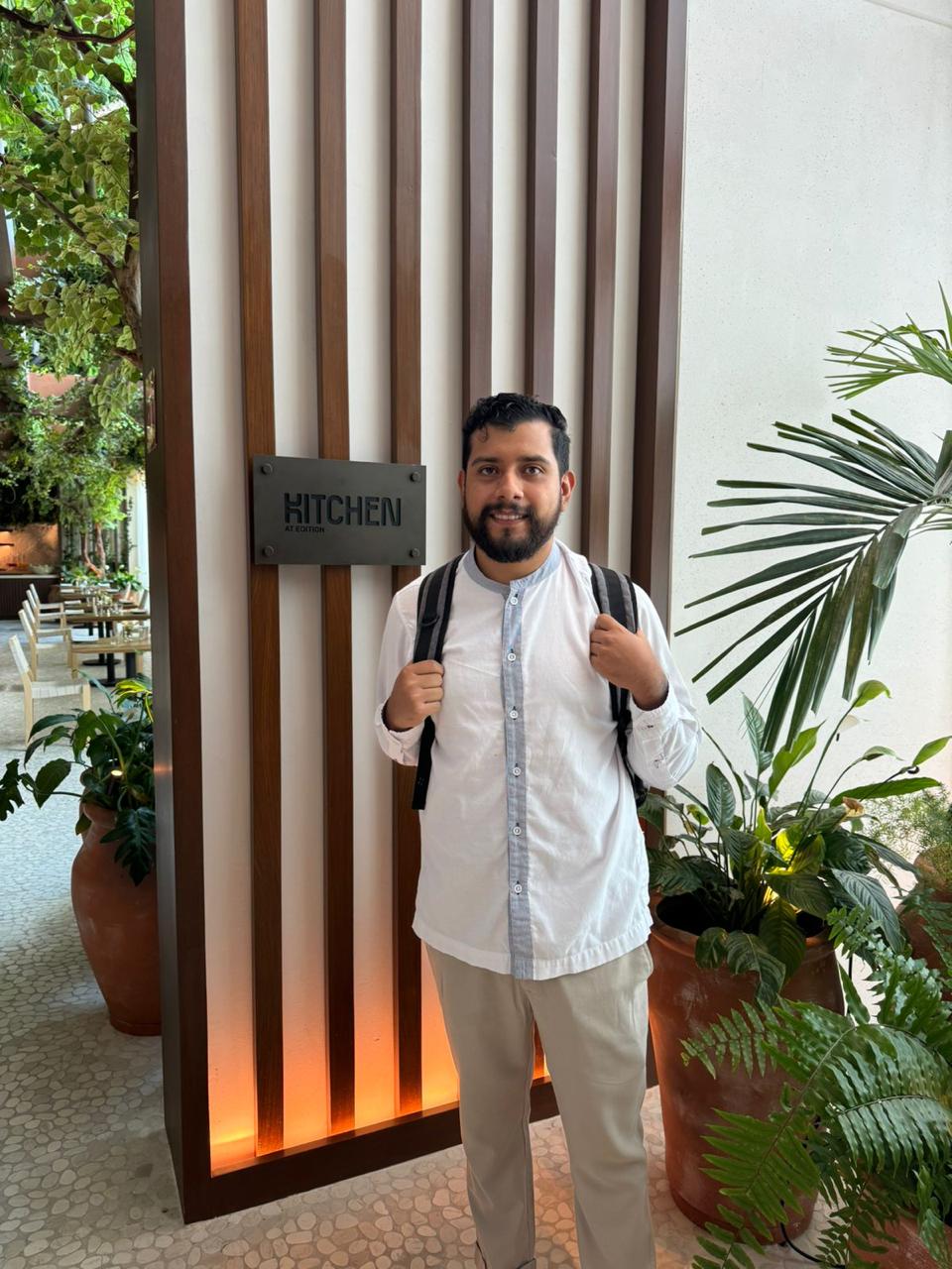 Rodrigo Ramirez Bastida at Kitchen at EDITION